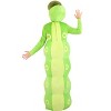 HalloweenCostumes.com Green Caterpillar Halloween Costume for Adults | Plush Storybook Character Suit for Men and Women - 2 of 3