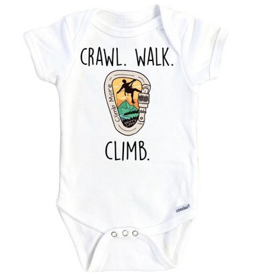 Climber Walk Onesie® Baby Boy Girl Clothes Infant Bodysuit Funny Cute Newborn GS1