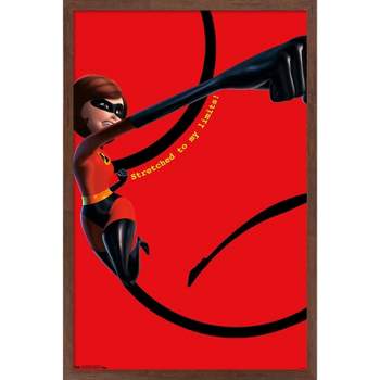 Trends International Disney Pixar The Incredibles 2 - Mrs. Incredible Framed Wall Poster Prints