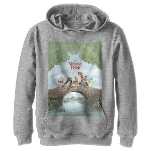 Boy's Winnie the Pooh Adventure Poster Pull Over Hoodie - 1 of 4