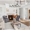 Datus 12-Light Contemporary Chandelier - Elegant Round Design for Foyers & Dining Areas - 4 of 4