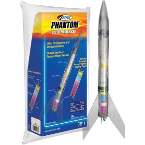 Estes 1207 Phantom Model Rocket Kit for Beginners (Not Launchable) - 1 of 3