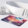 LunaLulinlk Cherry Blossom in Color Memory Foam Kitchen Mat Machine Washable Anti-Fatigue Mat Cushion - 3 of 4