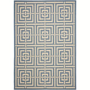 Courtyard CY6937 Power Loomed Indoor and Outdoor Rug - Safavieh - 1 of 4