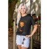Betty Boop Modern Art Mona Lisa Womens Graphic T Shirt Tees Brisco Brands - 4 of 4