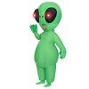 Joyfy Adults Inflatable Halloween Costumes with Light Up Eyes, Full Body Alien Blow Up Costumes Halloween Costume Cosplay Alien - 3 of 4