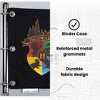 Yoobi Harry Potter Single Zip Binder Case Black House Pride, School Supplies - 2 of 4