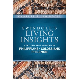 Insights on Philippians, Colossians, Philemon - (Swindoll's Living Insights New Testament Commentary) by  Charles R Swindoll (Hardcover) - 1 of 1