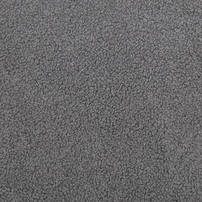 Grey Oak Wood Swivel Accent Chair with Boucle Fabric