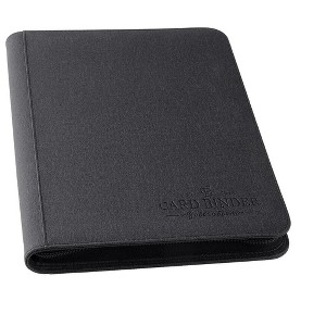 Itopfox Premium Zip Trading Card Binder with 540 Double Sided Pockets, Collector Album for MTG, TCG, Sports Cards, Black PU Collection Binder - 1 of 4