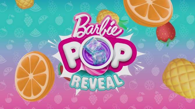 Barbie Pop Reveal Rise &#38; Surprise Gift Set with Scented Doll, Squishy Scented Pet &#38; More, 15+ Surprises, 2 of 8, play video
