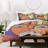 Deny Designs Full/Queen Cortney Herron Even More Sunshine Duvet and Sham Set - 3 of 4