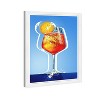 15" x 21" Aperol Italian Kitchen Cocktail Framed Wall Art Print Blue - Wynwood Studio - 2 of 4