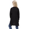 Girls Knee Length Cardigan Long Sleeve Open Front Sweater with Side Pockets - 2 of 4