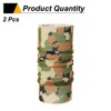 Unique Bargains Breathable Elastic Cycling Fishing Sport Neck Gaiter Face Masks 2 Pcs - 3 of 4