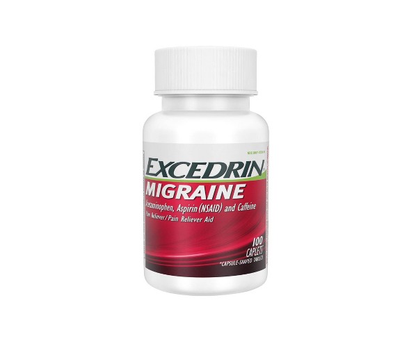Excedrin Migraine Pain Reliever Cets - /Aspirin (NSAID) - 100ct