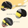 Outdoor Cat Play Tent with Tunnel, Portable Cat Playhouse for Indoor Outdoor, Cat Playpen Enclosed for Cats Rabbits and Small Animals, Yellow - 4 of 4