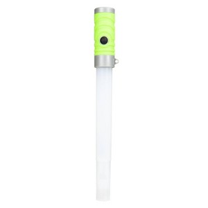 Life + Gear USB Rechargeable Glow Stick Flashlight with Safety Flash and Whistle - Green - 1 of 4