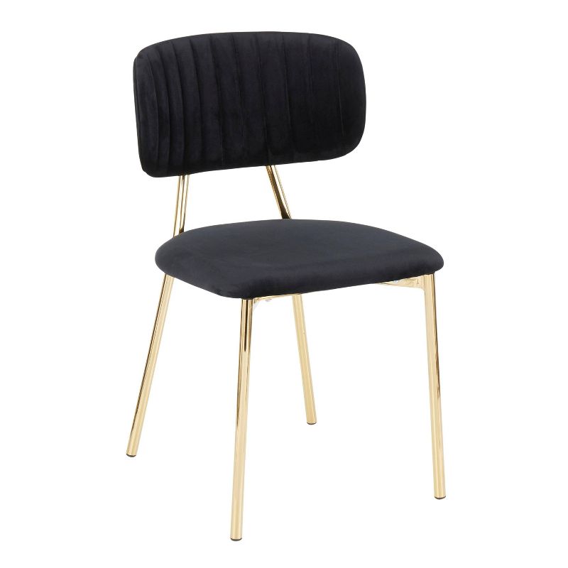 Set of 2 Bouton Contemporary Glam Chair - LumiSource, 4 of 13