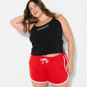 Women's Game Day Terry Pull-On Shorts - Wild Fable™ - 1 of 3