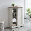Bella Depot Farmhouse 5 Drawers Dresser with Sliding Barn Door - 4 of 4