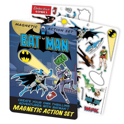 DC Collectibles Batman Magnetic Action Set, 2 Sheets