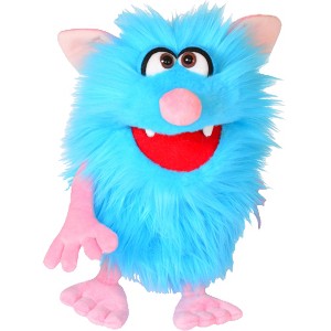 Living Puppets: Spike The Blue Friendly Monster - 14" Plush Hand Puppet - 1 of 4