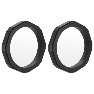 Unique Bargains ABS frames and Flexible TPU Jewelry Box 2 Pcs