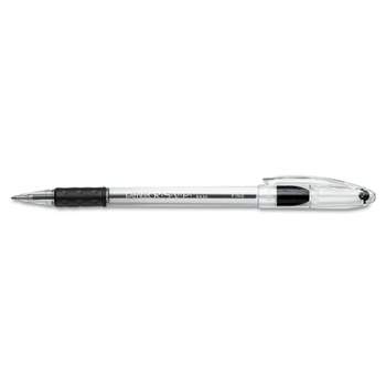 Pentel R.S.V.P. Stick Ballpoint Pen .7mm Trans Barrel Black Ink Dozen BK90A