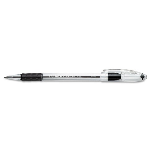 Pentel R.S.V.P. RT Ballpoint Retractable Pen, Black Ink, Medium