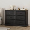 6 Drawer Dresser,47" Wide 6 Chest of Drawers Storage with Sturdy Foundation - 2 of 4