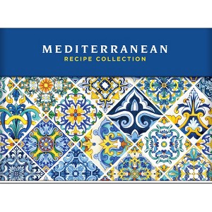 Mediterranean Recipe Card Collection Tin 72 Recipe Cards + 28 Blank Recipe Cards to Write Your Own Recipes + 5 Tabbed Section - (Hardcover) - 1 of 1
