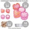 Big Dot of Happiness Hot Girl Bday - Vintage Cake Birthday Party DIY Decorations - Clothespin Garland Banner - 44 Pieces - 3 of 4