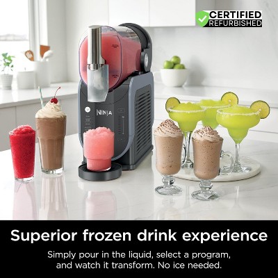 Ninja SLUSHi 88oz. Frozen Drink & Slushie Machine Renewed+1 Yr Warranty & Bottle