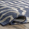 Nuloom Hand Tufted Plush Zebra Indoor Area Rug - 4 of 4