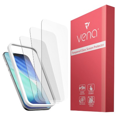 Vena 3x For Apple iPhone 17 Screen Protector Glass, iPhone 16 Pro Screen Protector, Clear Tempered Glass Phone Screen Protector