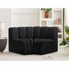 Meridian Furniture,Arc Velvet Modular Sofa - 2 of 4