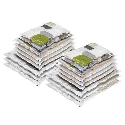 Honey-Can-Do Honey Can Do Variety Pack Vacuum Stoarge Set; 18 Pack (VACZ03110)