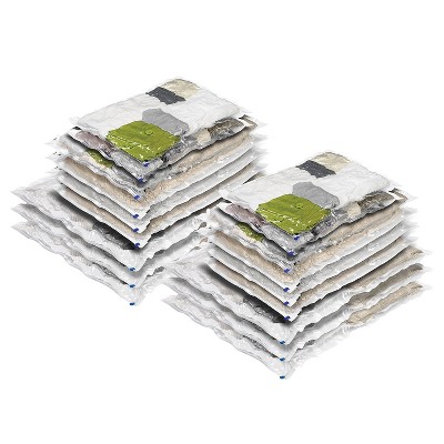 Casafield 15 Vacuum Storage Bags For Clothes And Blankets, Variety