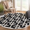 Dhurries DHU552 Hand Woven Flat Weave Indoor Rugs - Safavieh - 2 of 4