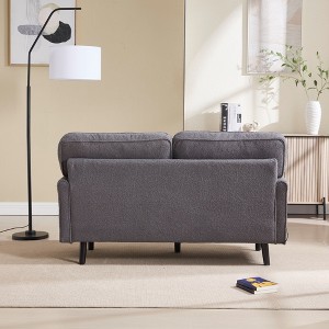 Round Swivel Club Chair-Comfortable 360-Degree Rotating Barrel Chair for Relaxation - 1 of 4