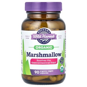Oregon's Wild Harvest Organic Marshmallow, 90 Organic Vegan Capsules (425 mg per Capsule) - 1 of 4