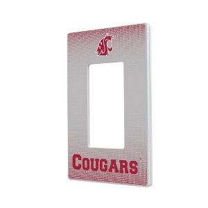 NCAA Pac-12 Universities Linen Hidden-Screw Light Switch Plate for Single Rocker - 1 of 4