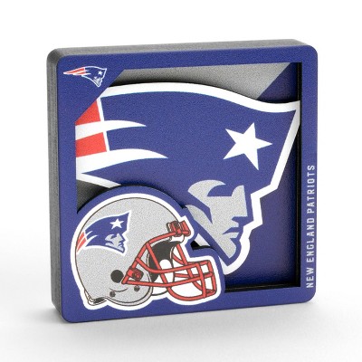 NFL New England Patriots 3D Logo Series Magnet