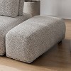 HOMES: Inside + Out Povoa Modern Modular Trapezoidal Ottoman - 2 of 4