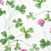 Martha Stewart Clover Meadow Placemat Set 4-Pack, St. Patrick's Day, White/Green, 13"x17.5" - 2 of 4