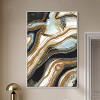 Art Remedy Black and Gold I Agate and Geode Wall Art Framed - 2 of 4