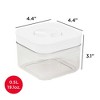 SharpChef Airtight Twist & Lock Food Storage Container with locking lid, Leakproof, Kitchen Pantry Organization and Storage, BPA-Free , Clear - 4 of 4