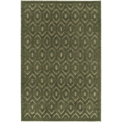 Unique Loom    Outdoor Trellis Textured Spatial Area Rug