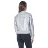 Women's Faux Leather Bomber - S.E.B. By Sebby - 2 of 4